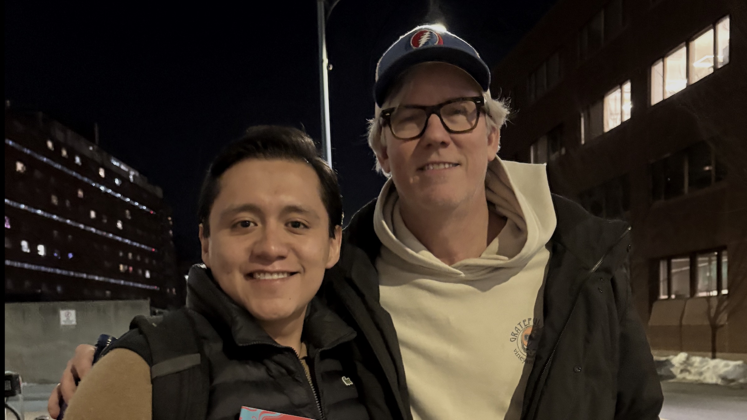 Omar with Brian Halligan